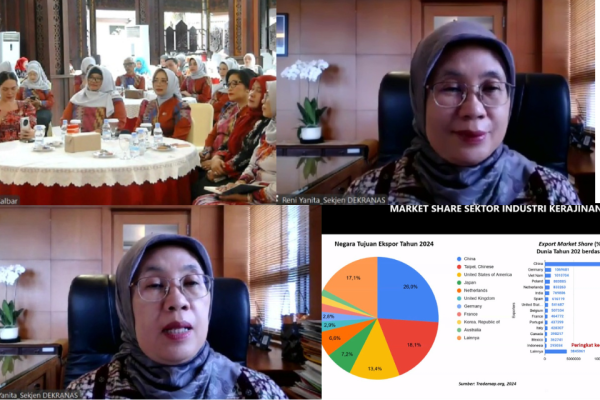 Kemenperin Terus Dukung Dekranas Kembangkan Industri Kerajinan Nasional