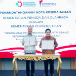 Kemenperin dan Kemenpora Bersinergi Perkuat Pengembangan Industri Olahraga Nasional