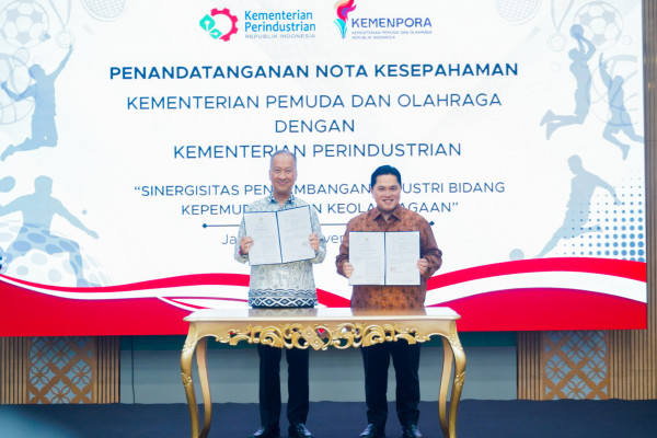 Kemenperin dan Kemenpora Bersinergi Perkuat Pengembangan Industri Olahraga Nasional