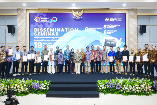 Kemenperin dan JICA Tuntaskan Proyek Digitalisasi IKM Komponen Otomotif, Tingkatkan Daya Saing