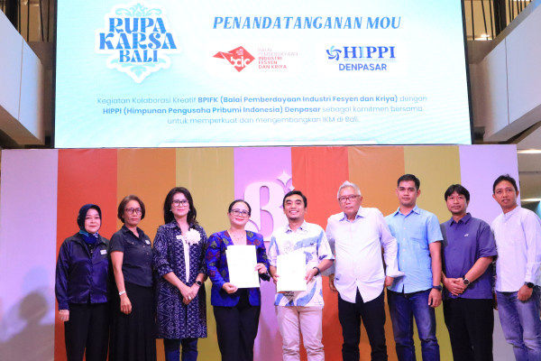 Kolaborasi BPIFK dan HIPPI Kota Denpasar, IKM Fesyen dan Kriya Tembus Pasar Global