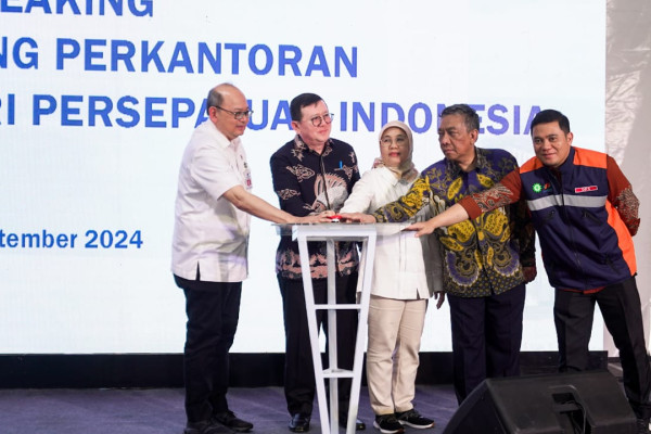 Ground Breaking Gedung BPIPI, Wujud Komitmen Kemenperin Kembangkan Industri Alas Kaki Dalam Negeri