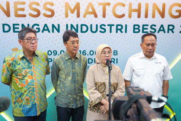 Kemenperin Mitrakan IKM Pangan dan Industri Besar melalui Business Matching